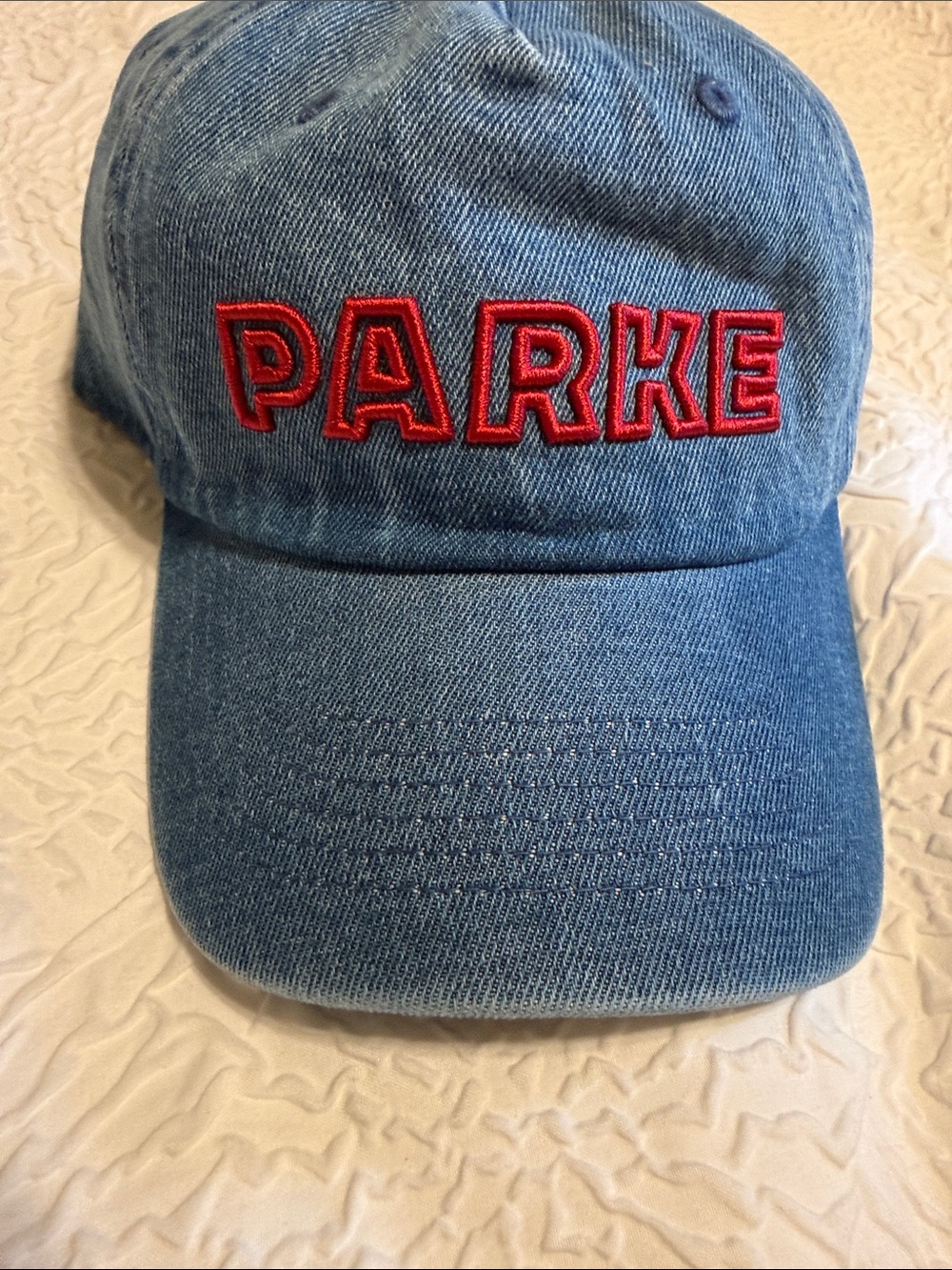 Parke Denim Strapback Hat